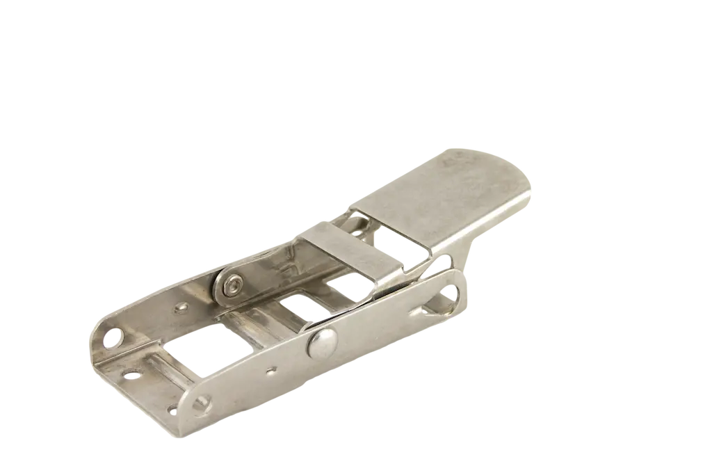 Gestanst metalen onderdeel geproduceerd via progressief stansen bij TOS