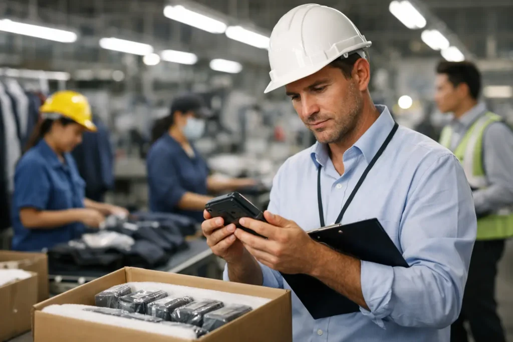 Kwaliteitscontrole productie buitenland aanpak