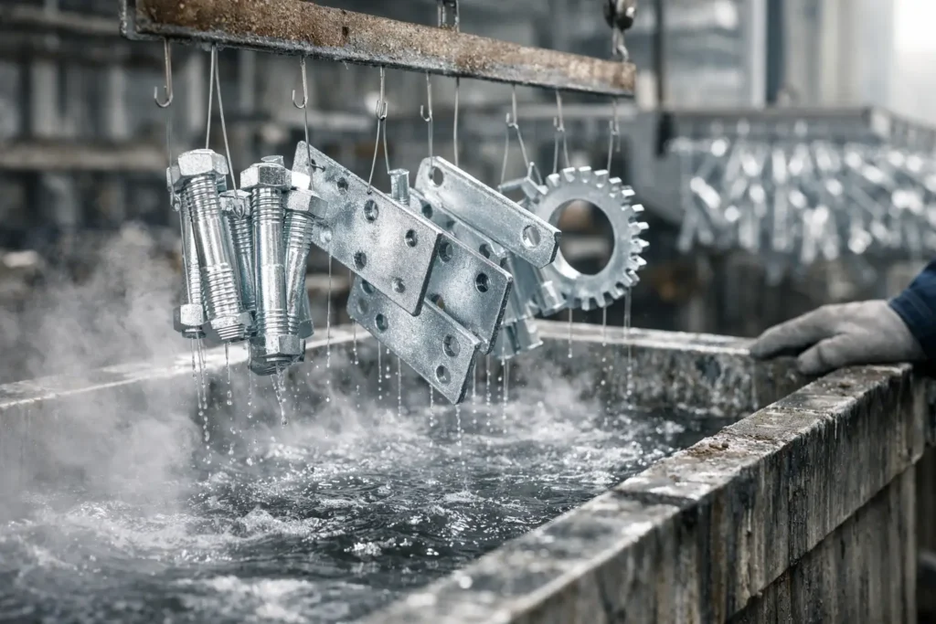 Verzinken van metalen onderdelen uitgelegd