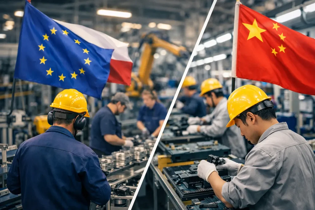 Oost-Europa of China productie kiezen?