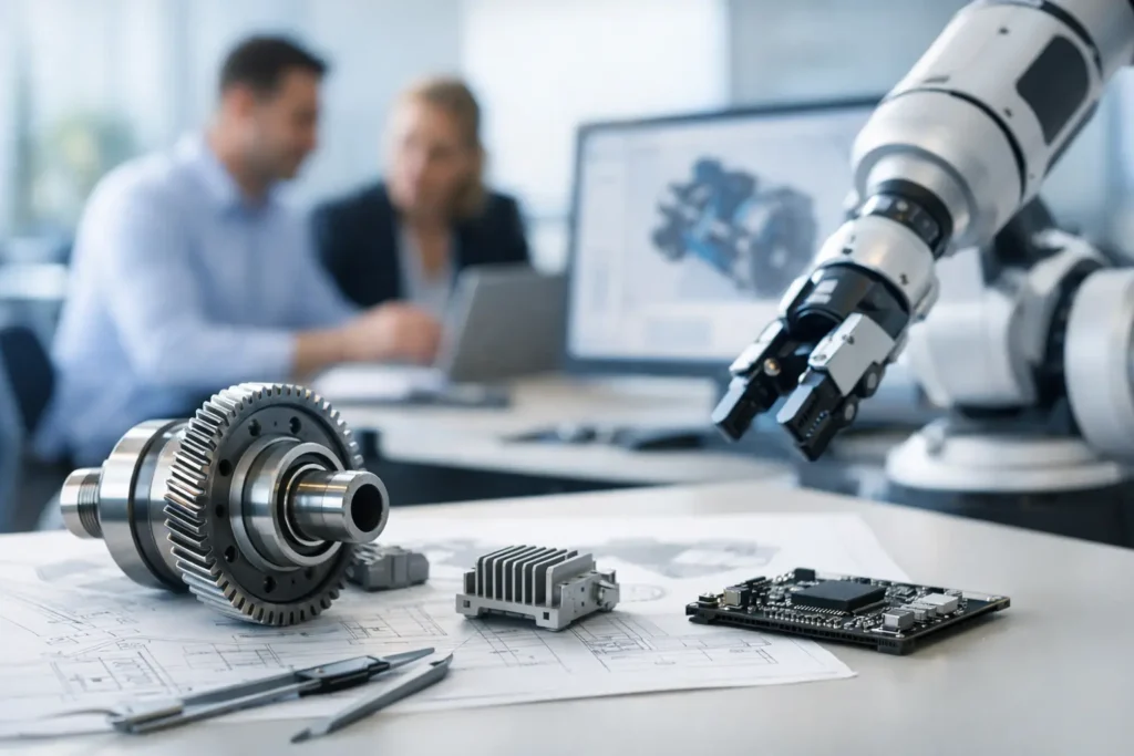 Technische componenten laten ontwikkelen
