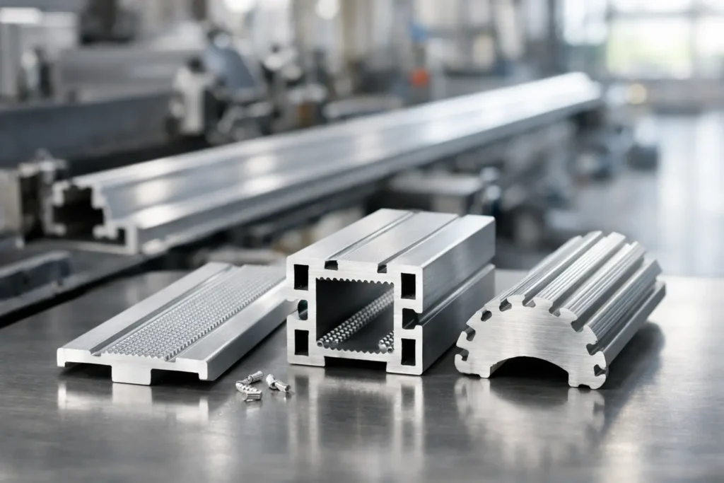 Aluminium extrusie laten maken met grip