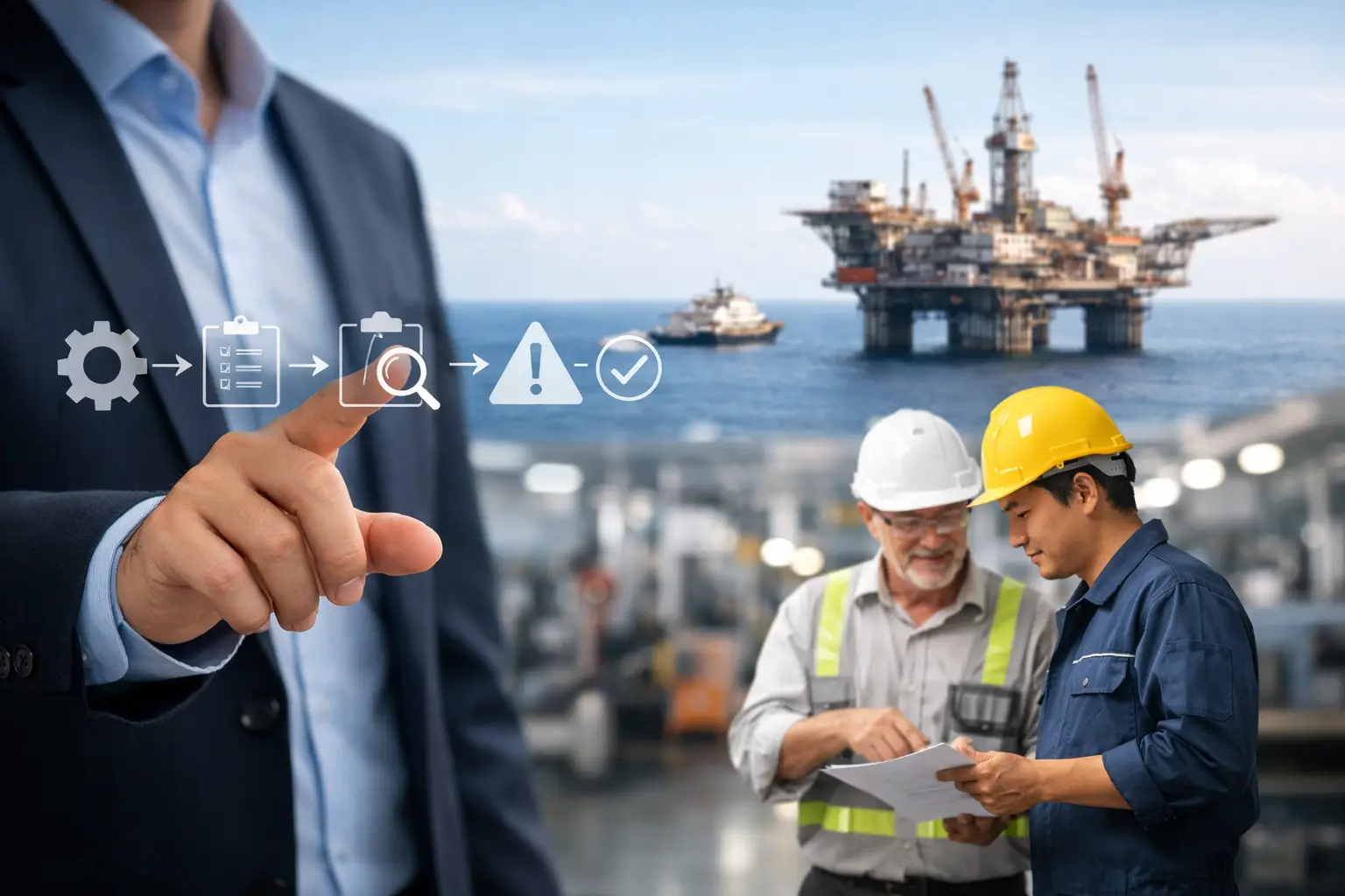 Offshore productie risico beperken in 7 stappen