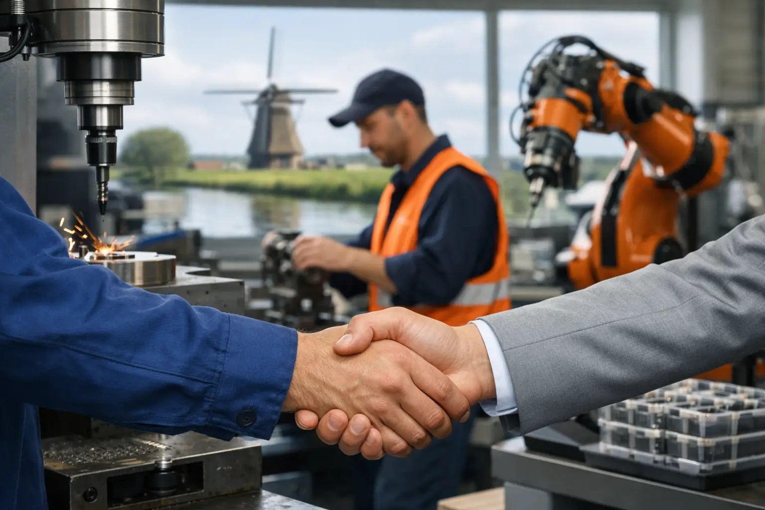 Productiepartner in Nederland voor meer grip