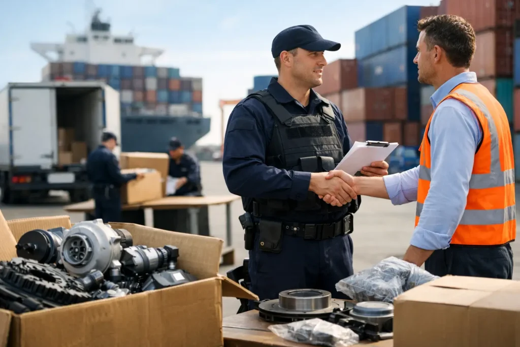 Hoe werkt douane bij import van onderdelen?