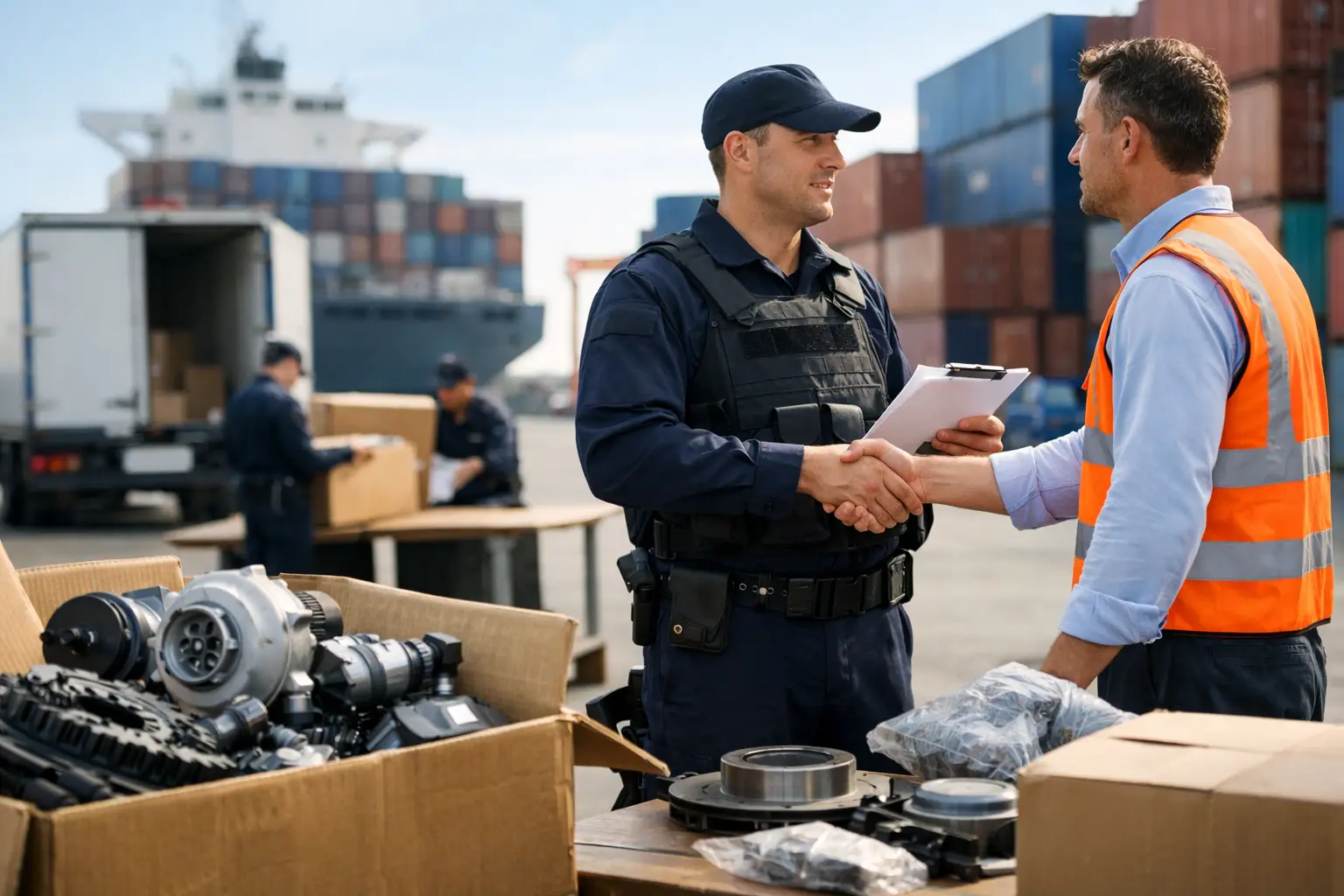 Hoe werkt douane bij import van onderdelen?