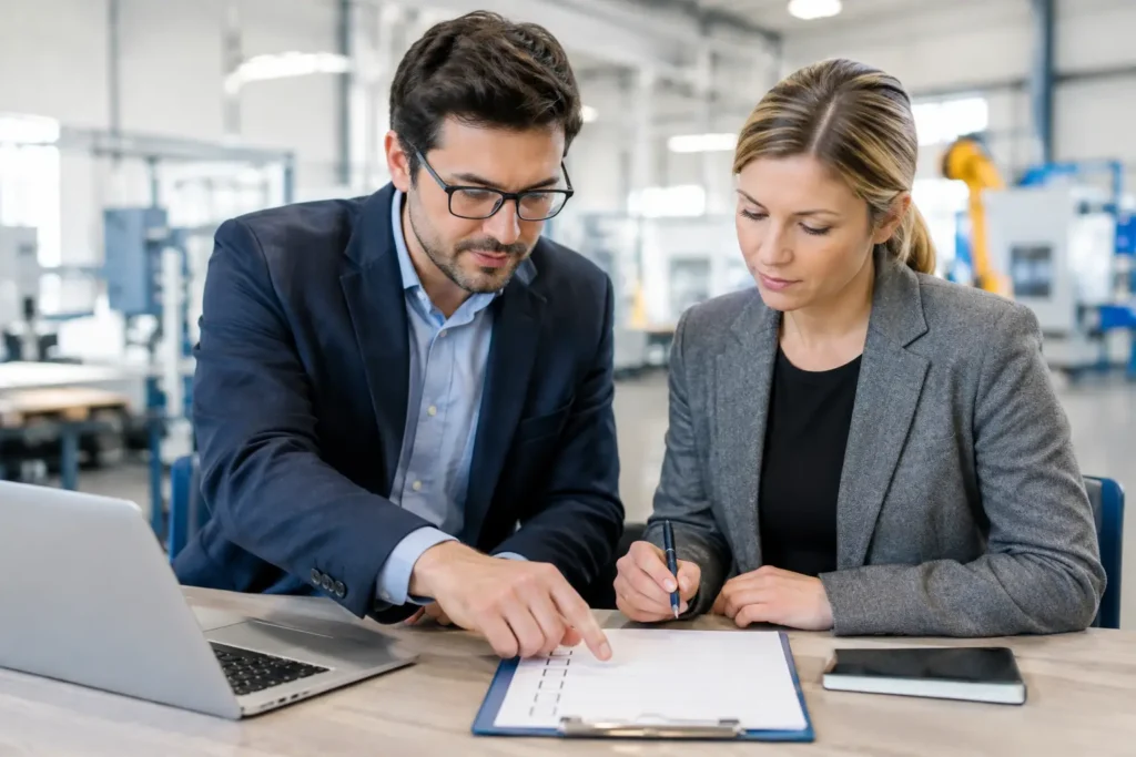 Review checklist voor productiepartners: 10 punten